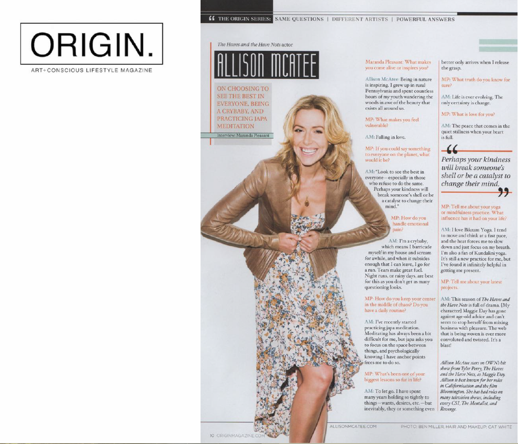 ORIGIN Magazine